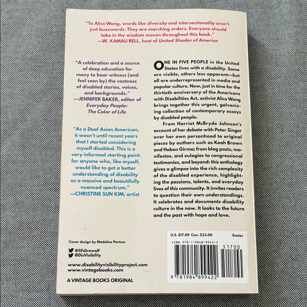 Disability Visibility Book - Picture 2 of 3